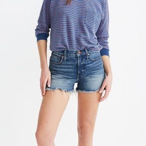 NWT Madewell Perfect Jean Short in Rayburn